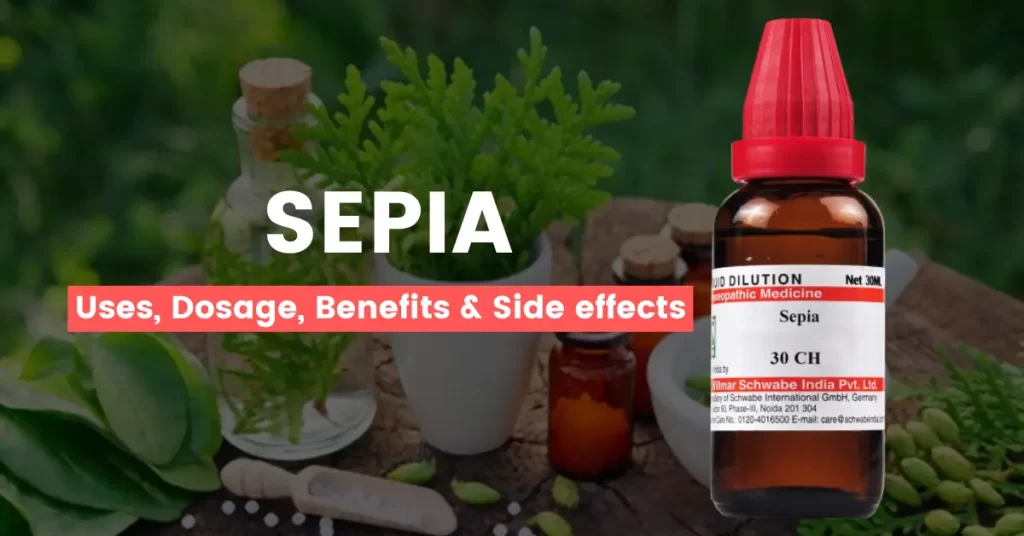 Sepia 30, 200, 1M Best Uses, Benefits, Dosage & Side Effects