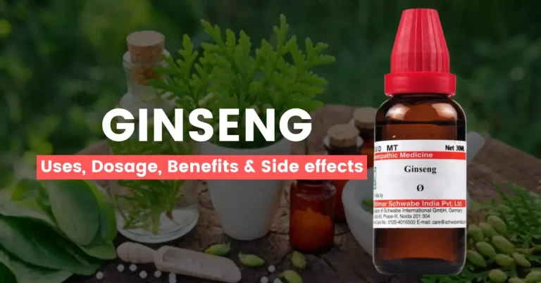 Ginseng  30, 200, Q – Best Uses, Benefits & Side Effects