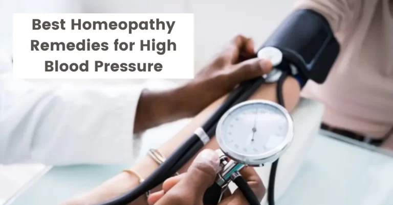 Homeopathy for High Blood Pressure – Causes & Best Treatment