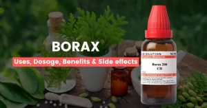 Borax Homeopathy Medicine – Uses, Benefits & Side Effects