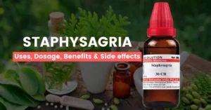 Staphysagria 30, 200, 1M, Q – Uses, Benefits & Side Effects