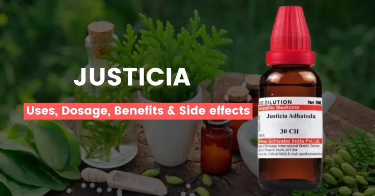 Justicia 30, 200, 1M, Q-  Uses, Benefits & Side Effects
