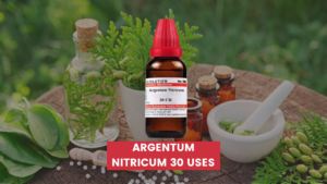 Argentum Nitricum 30: उपयोग, लाभ, खुराक और दुष्प्रभाव