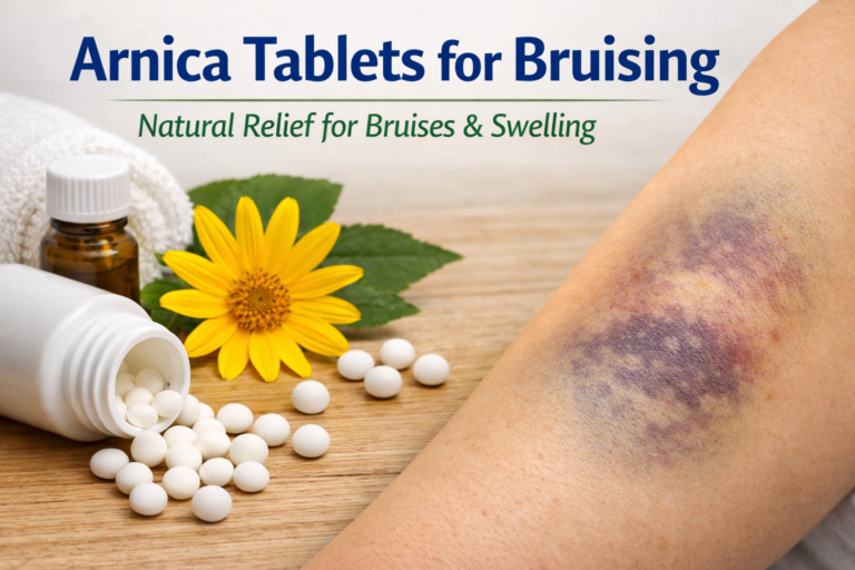 Arnica Tablets for Bruising: Benefits, Uses, and Safety