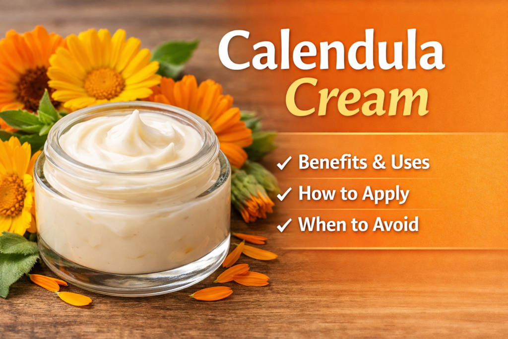 Calendula Cream: Benefits, Uses and When to Avoid It